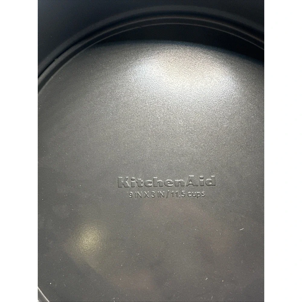 NEW KitchenAid 9x3 Inch Nonstick Springform Pan Gray Steel Cheesecake 11.5 Cup
